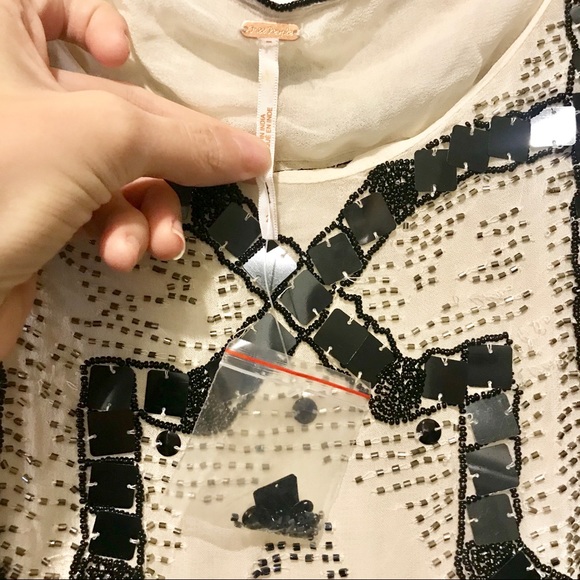 Free People speak easy sequin tank mini dress - Picture 4 of 8